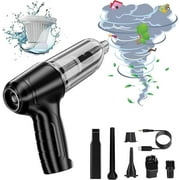 Airified Pro V2 - Portable Air Blower/Car Vacuum, Airified Pro Vac V2, Airified Pro Car Vacuum, Wireless Handheld Car Mini Vacuum Cleaner (Black)